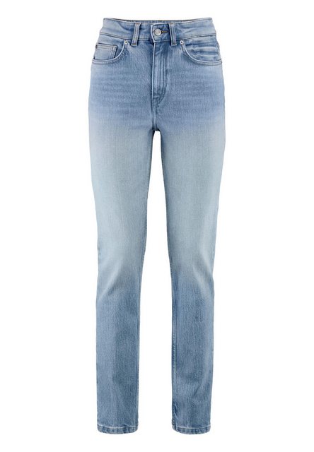 Hessnatur Bequeme Jeans LINN High Rise Slim aus Bio-Denim (1-tlg) günstig online kaufen