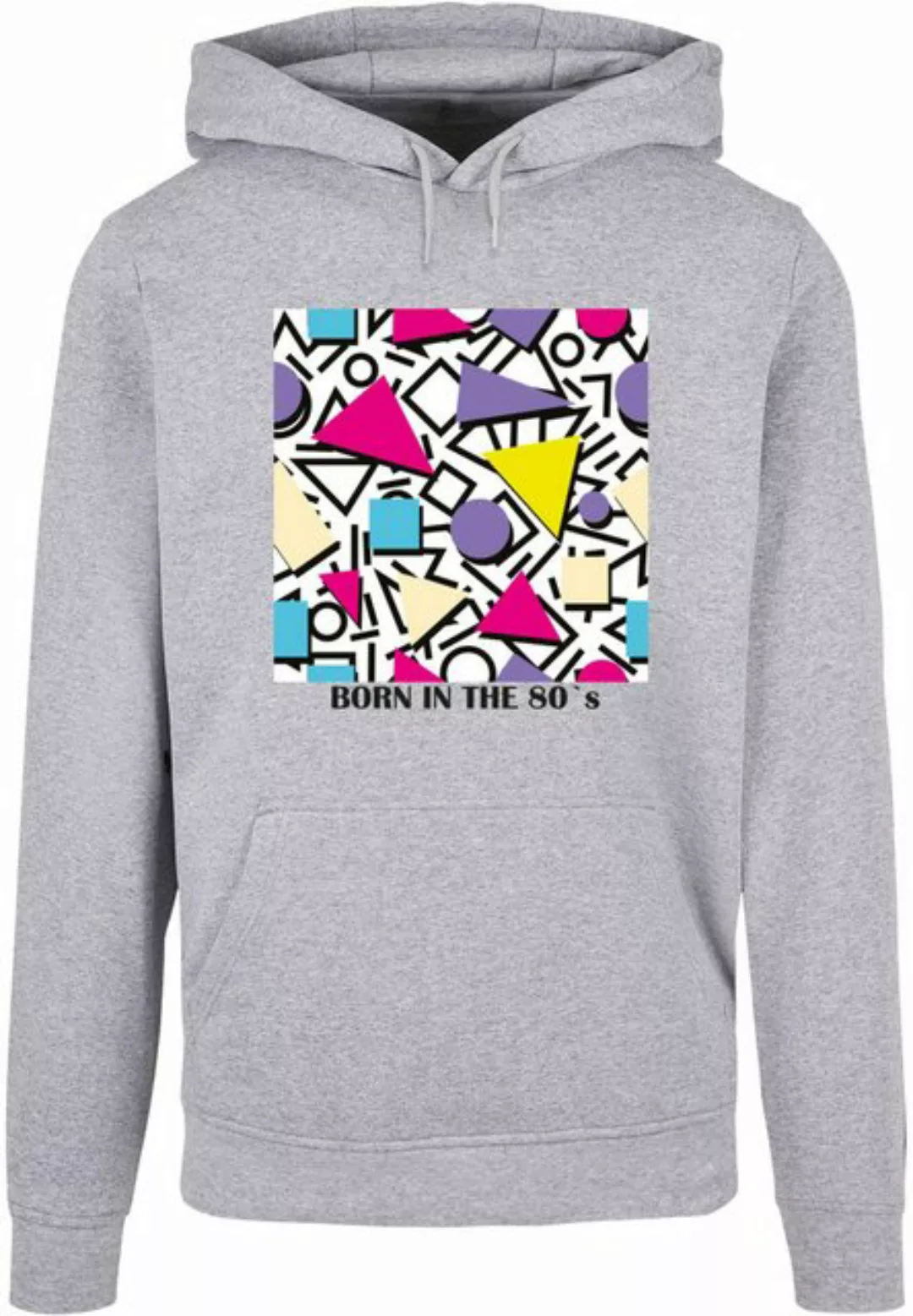MisterTee Kapuzensweatshirt MisterTee Herren Geometric Retro Basic Hoody (1 günstig online kaufen
