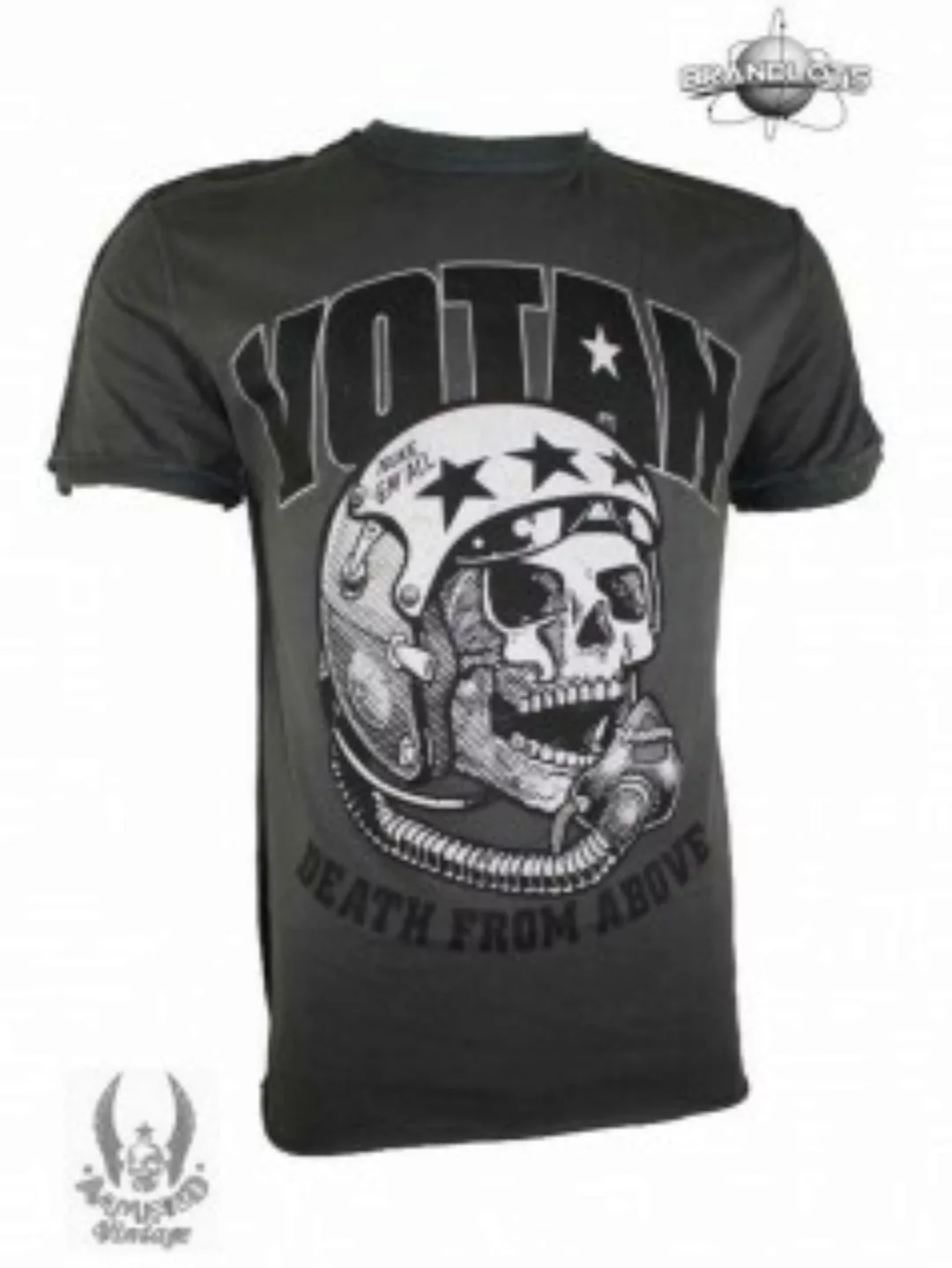 Amplified Herren Vintage Shirt Death Above günstig online kaufen