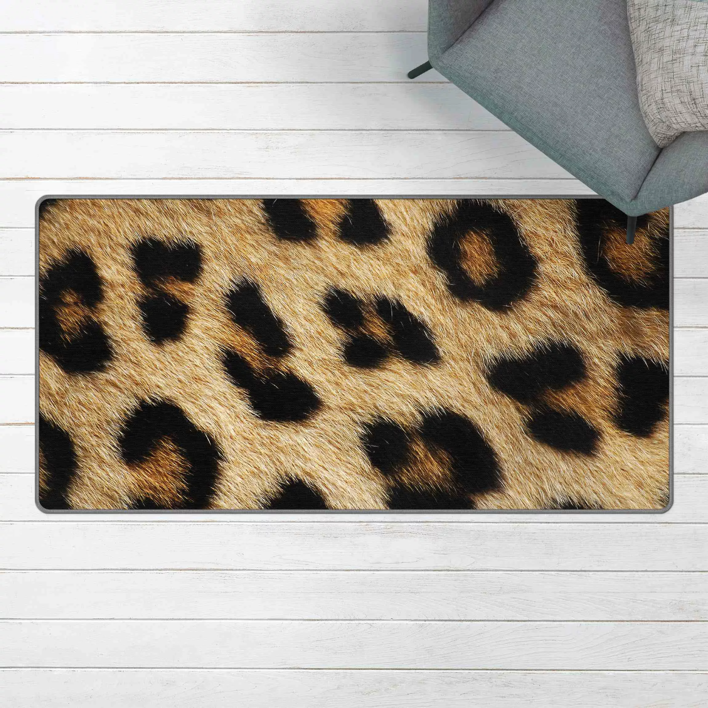 Teppich Leopardenfell hell günstig online kaufen
