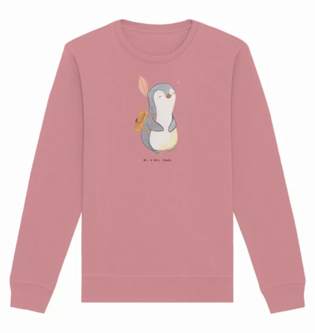 Mr. & Mrs. Panda Longpullover Größe S Pinguin Ausflug - Canyon Pink - Gesch günstig online kaufen