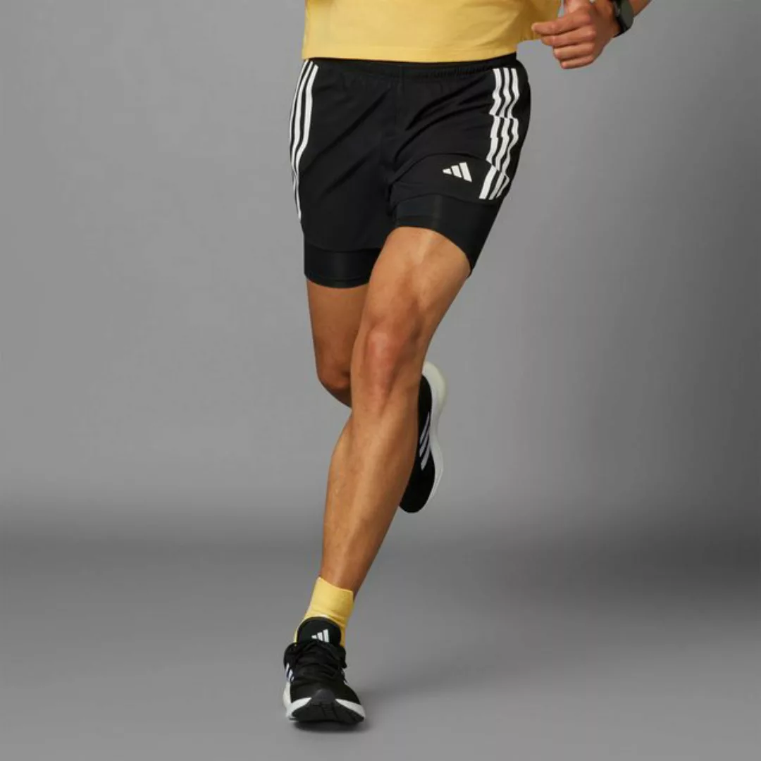 adidas Performance Laufshorts Own the Run 3-Streifen 2-in-1 Shorts IQ3808 2 günstig online kaufen