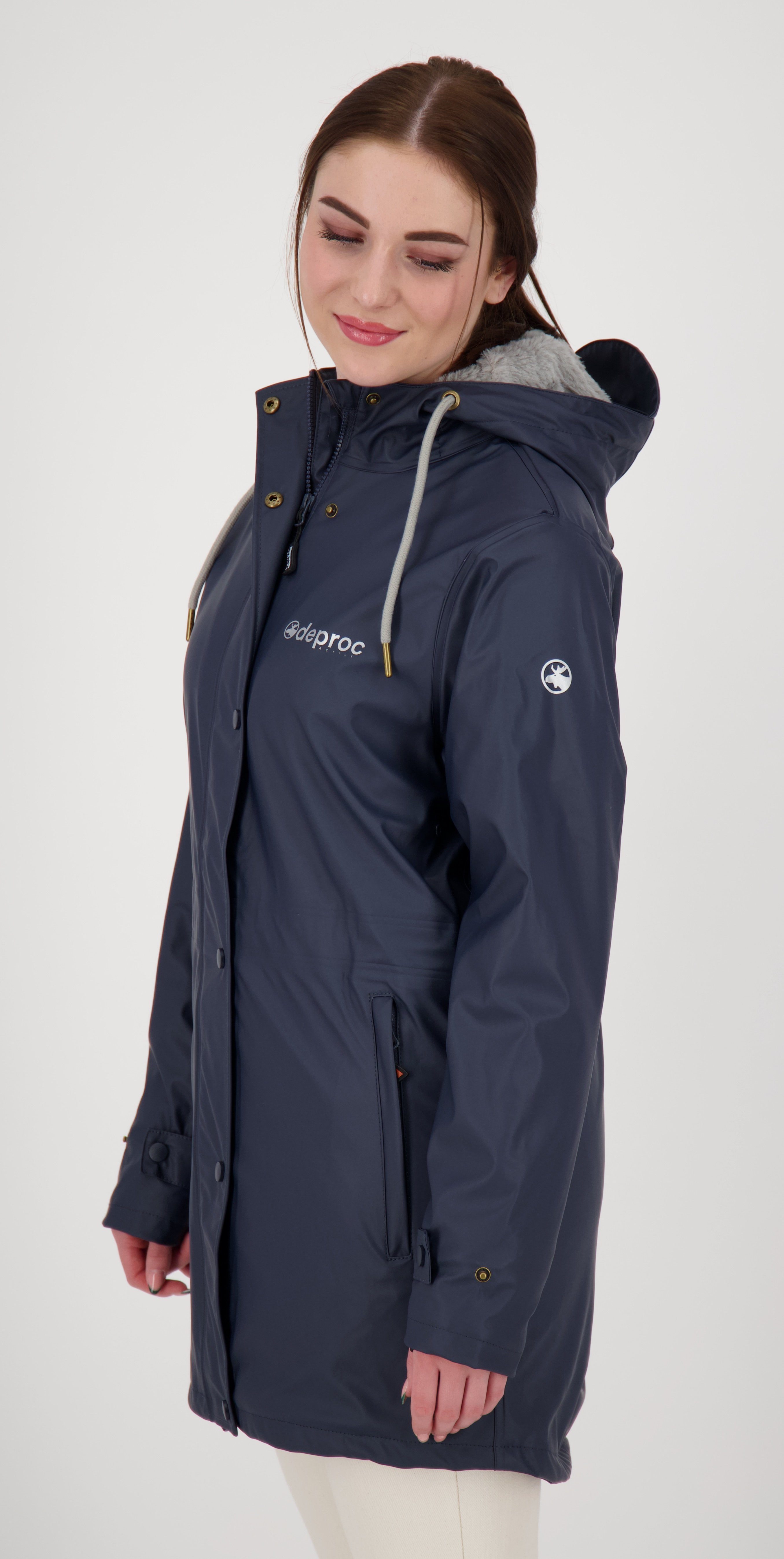DEPROC Active Regenjacke "Friesennerz ELLESMERE WOMEN", auch in Großen Größ günstig online kaufen