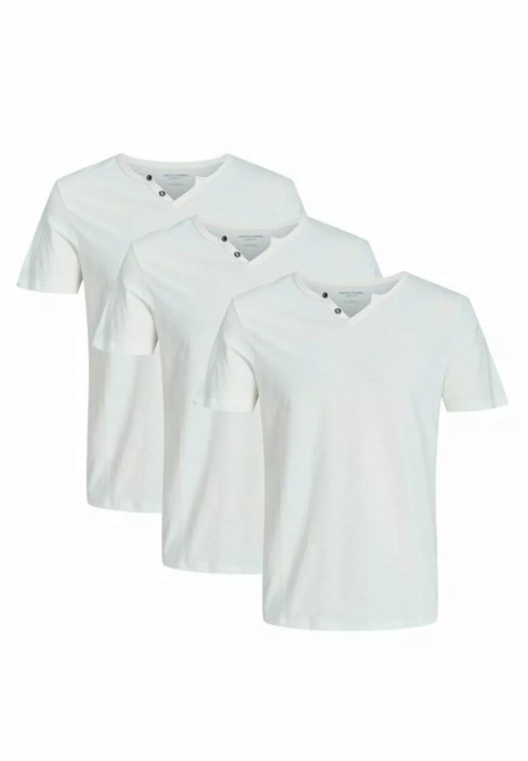 Jack & Jones T-Shirt 3er Pack Split (Spar-Set, 3-tlg) T-Shirt - Baumwolle - günstig online kaufen