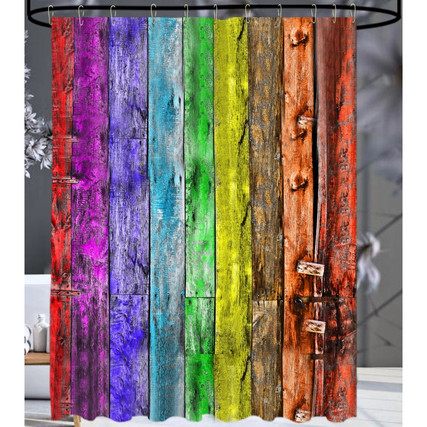 SANILO Duschvorhang Rainbow 180 x 200 cm günstig online kaufen