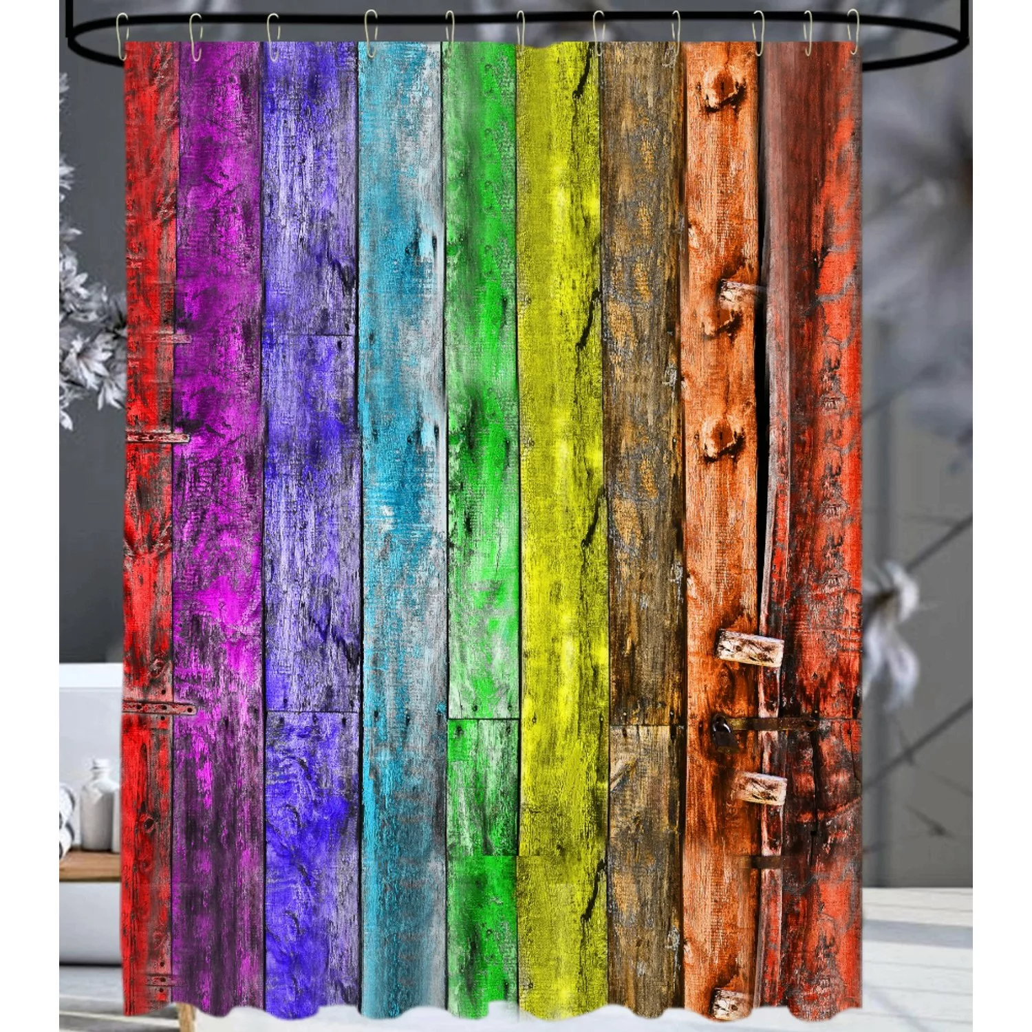 Sanilo Duschvorhang Rainbow 180 x 200 cm günstig online kaufen