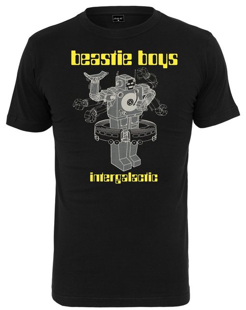 MisterTee Kurzarmshirt Herren Beastie Boys Intergalactic Tee (1-tlg) günstig online kaufen