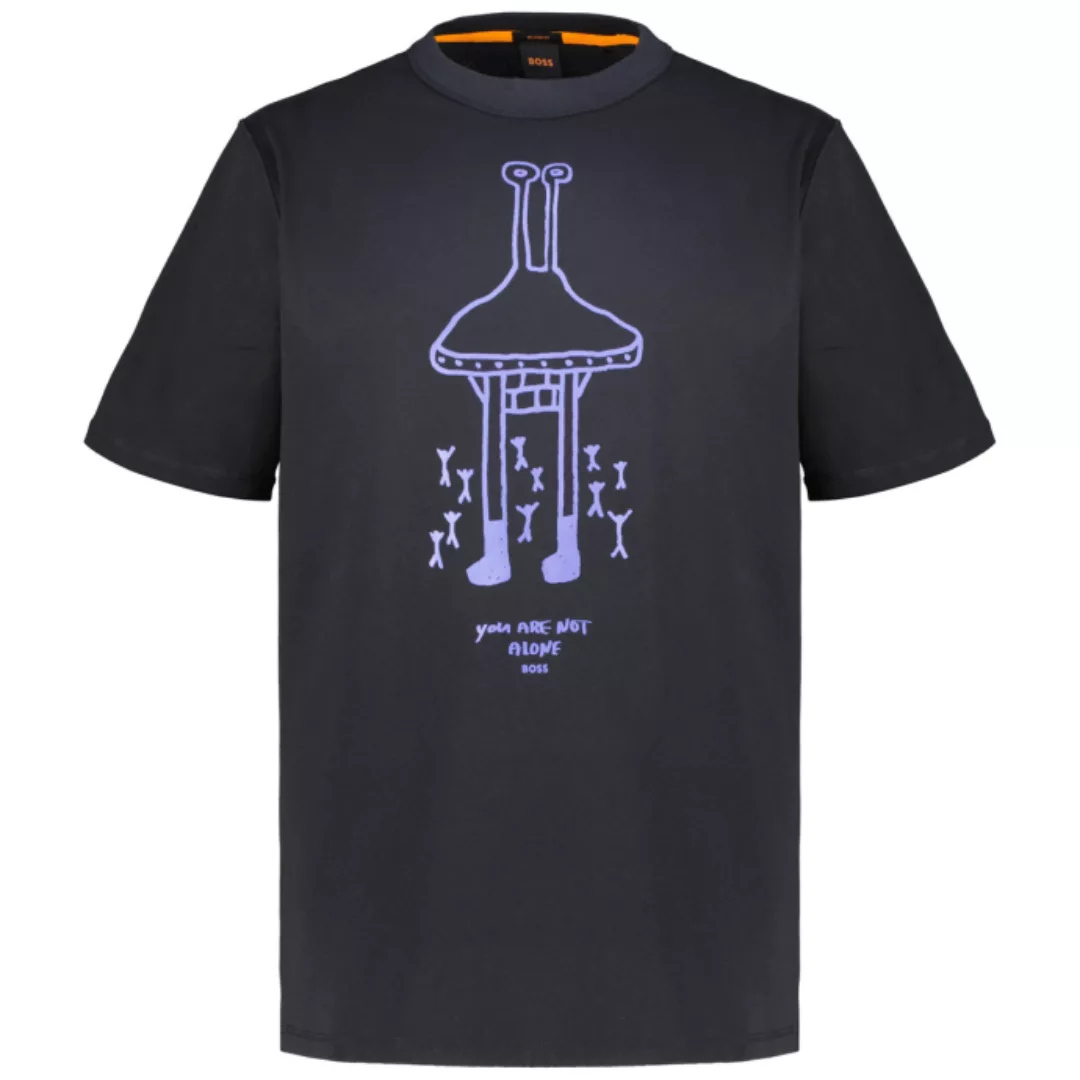 BOSS T-Shirt mit Motiv-Print günstig online kaufen