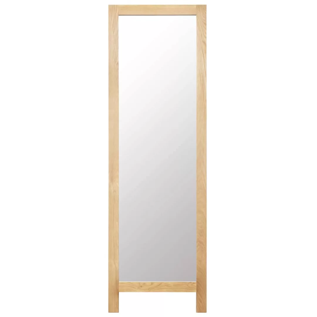 Standspiegel 48 X 46,5 X 150 Cm Massivholz Eiche günstig online kaufen