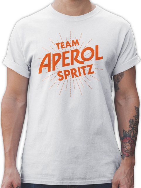 Shirtracer T-Shirt Team Aperol Spritz JGA Mädelsabend Spritztour Aperol Ges günstig online kaufen