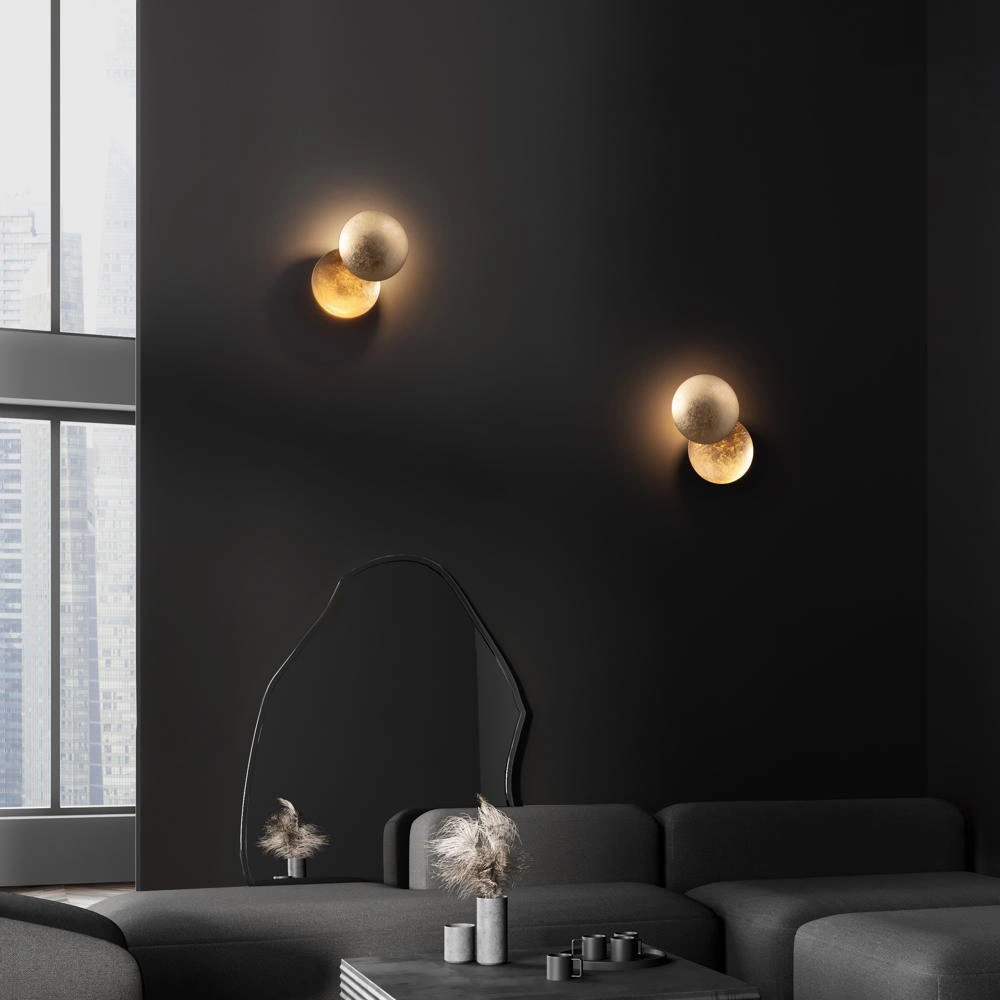 LED Wandleuchte Solei in Gold 6W 420lm günstig online kaufen