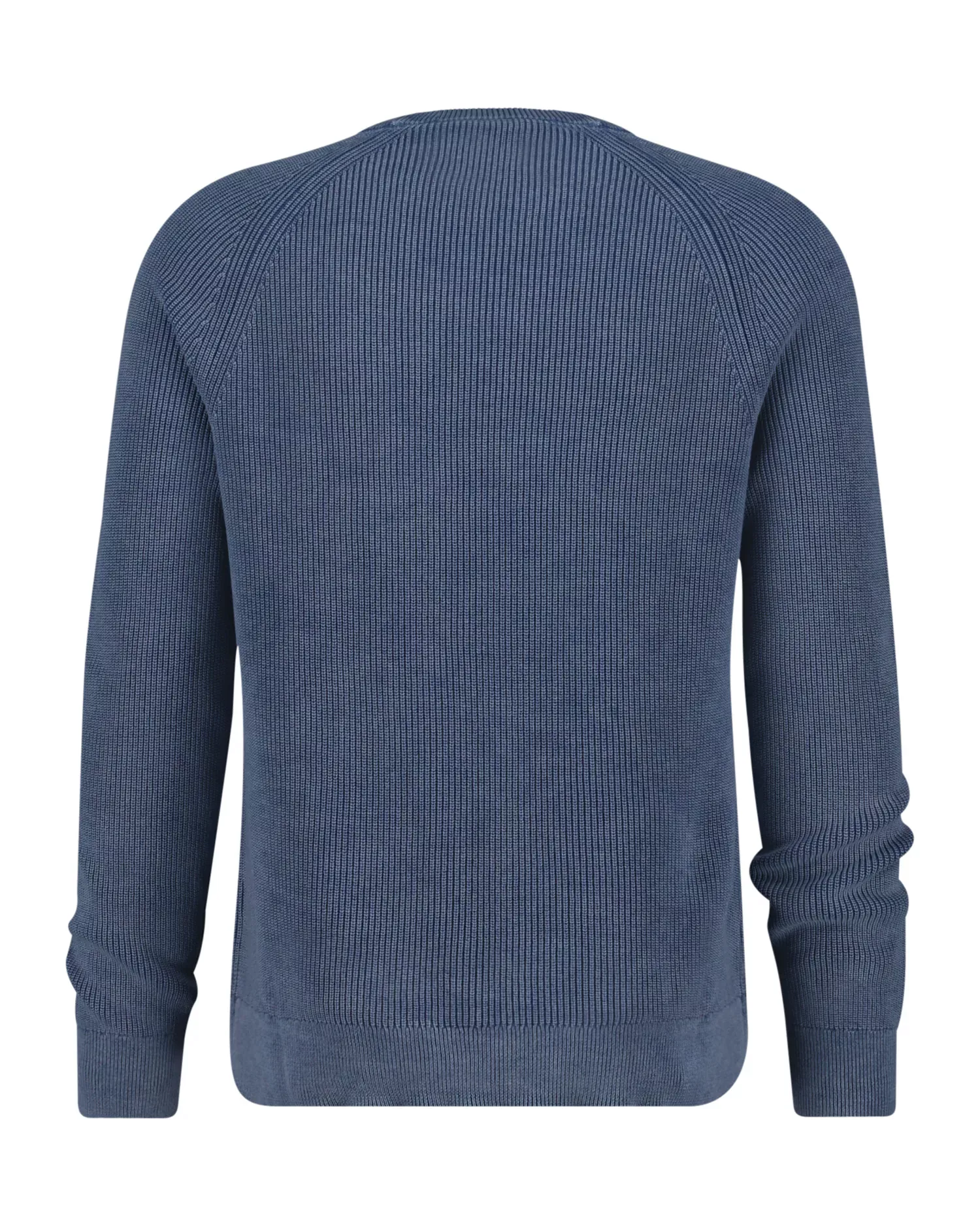 Gant Rundhalspullover "WASHED RIB C-NECK", in verwaschener Optik günstig online kaufen