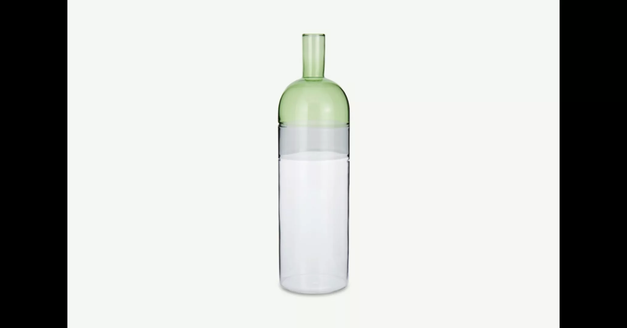 Ichendorf Milano Dreiton-Dekanterflasche aus Glas (120 cl), Rauchgrau, Klar günstig online kaufen