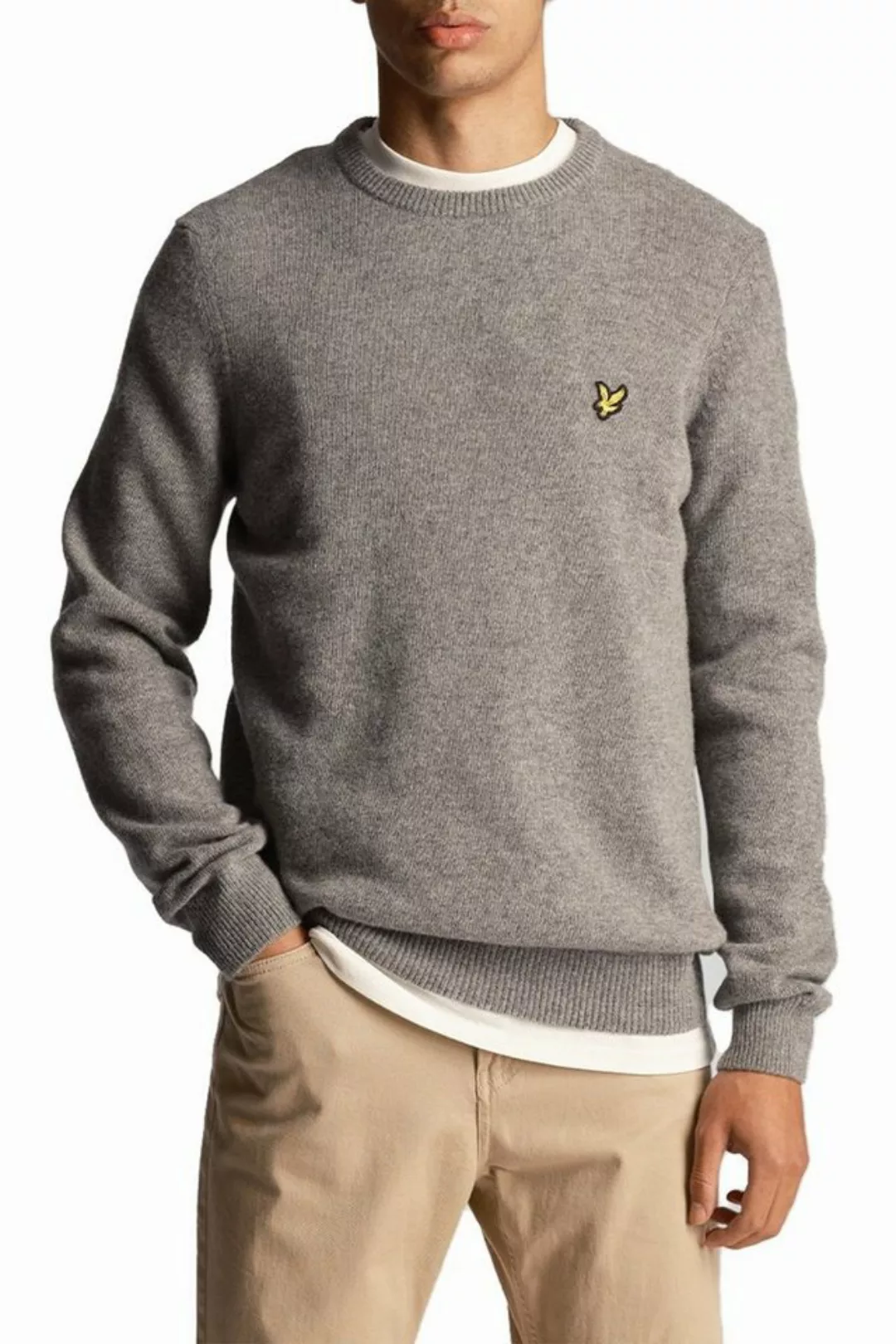 Lyle & Scott Strickpullover Hergestellt Aus Baumwolle Und Wolle günstig online kaufen