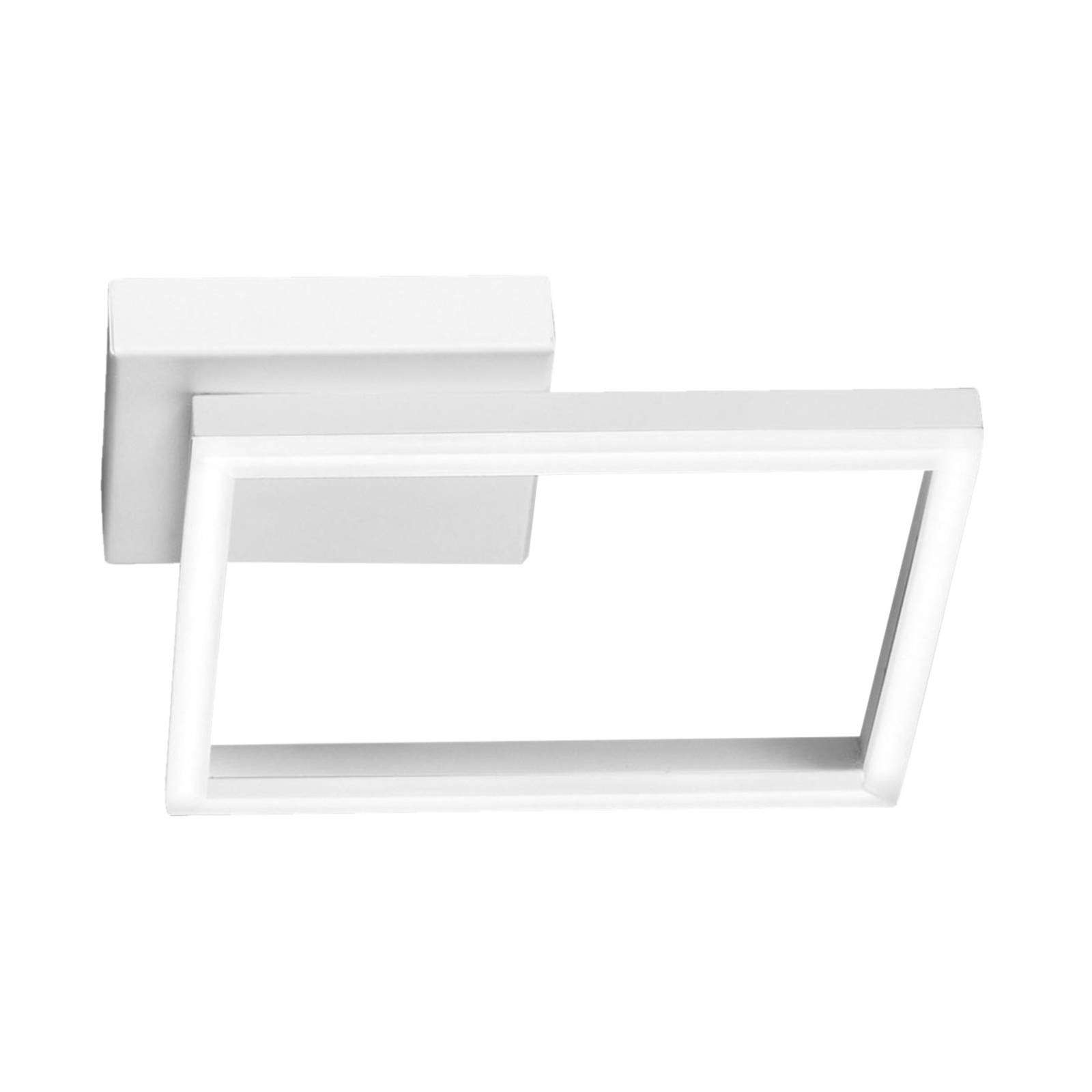 LED-Deckenleuchte Bard, 27x27cm, weiß günstig online kaufen