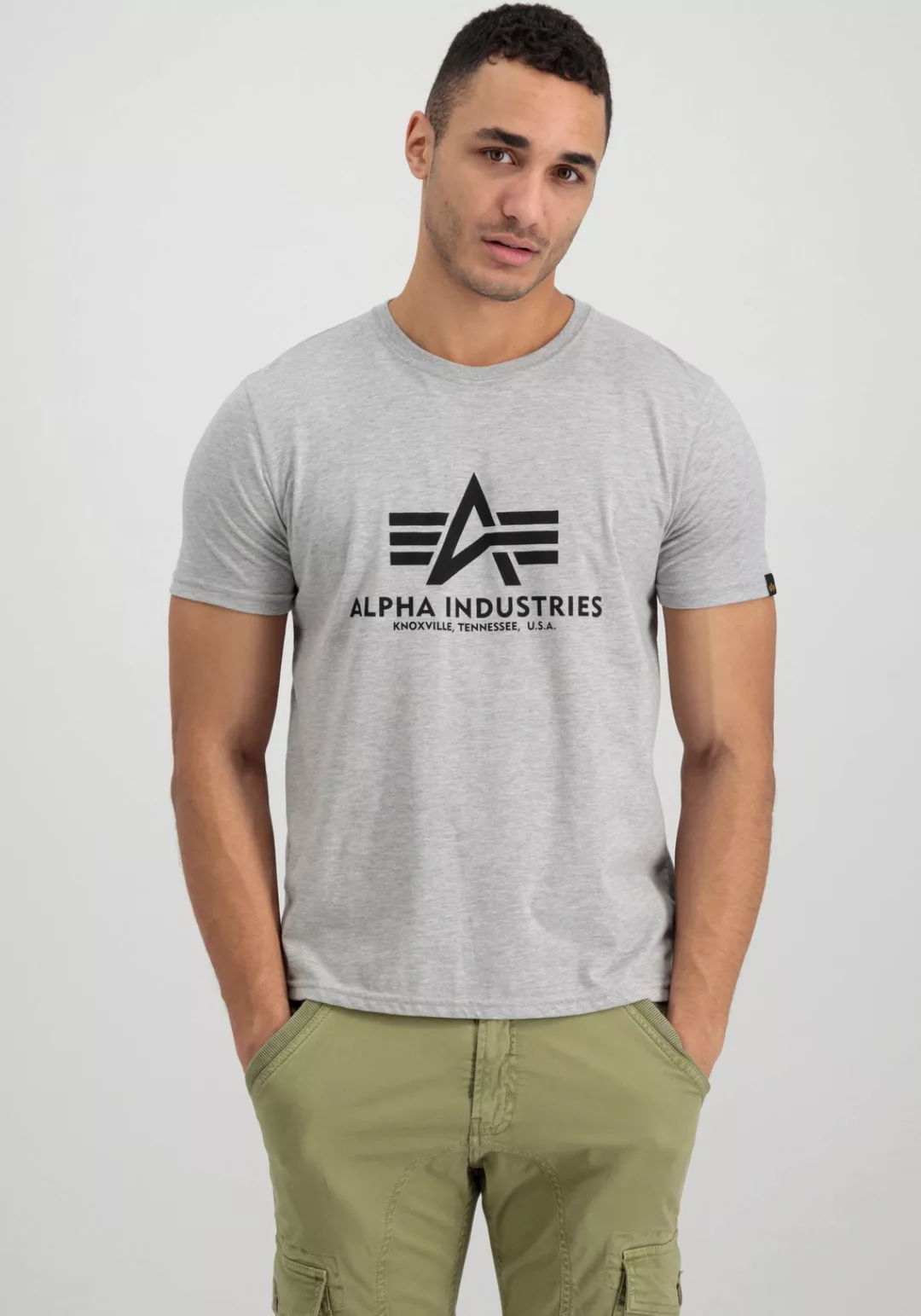 Alpha Industries Rundhalsshirt "Basic T 2 Pack" günstig online kaufen