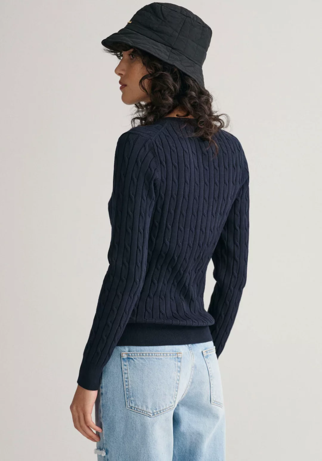 Gant Longpullover blau (1-tlg) günstig online kaufen