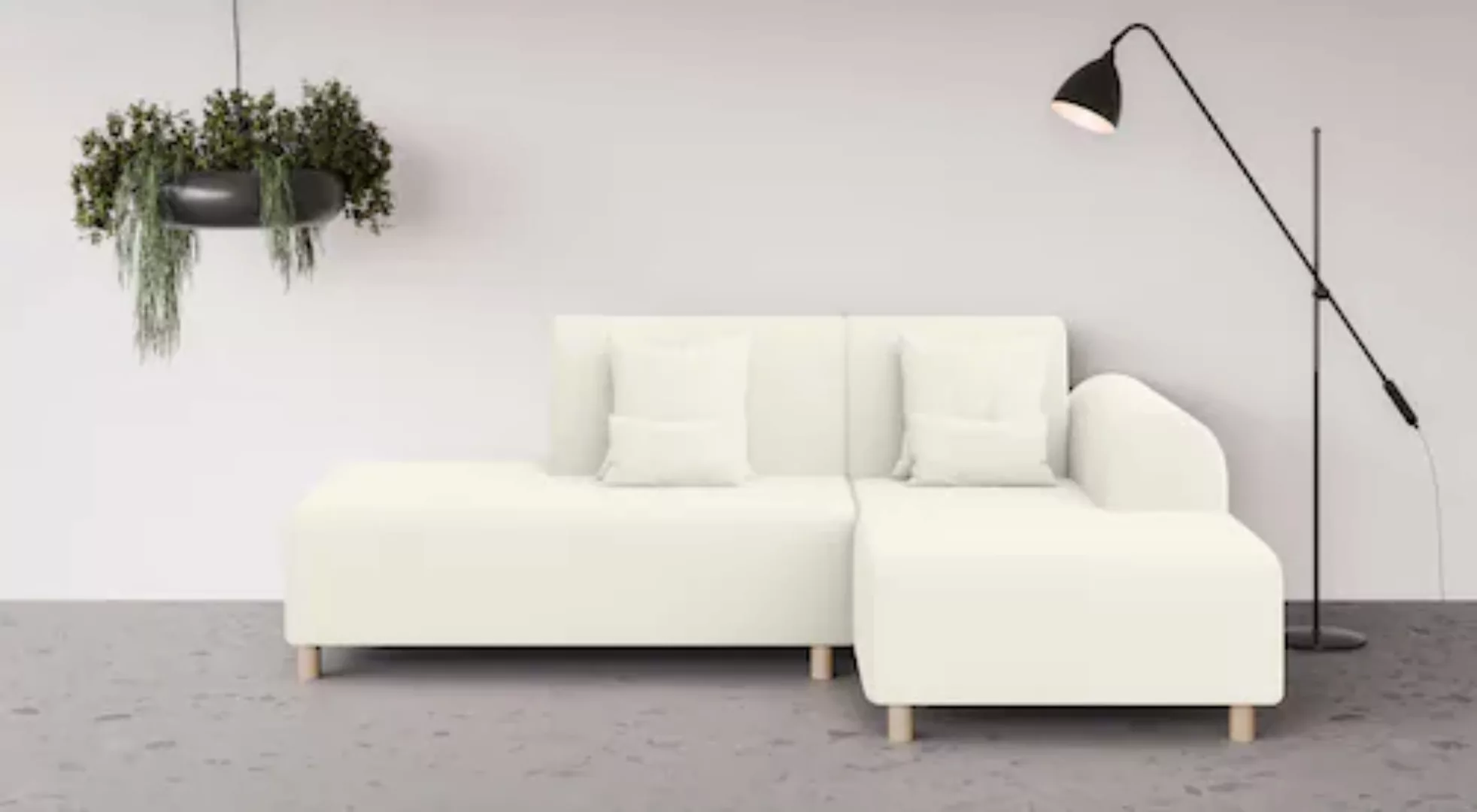 INOSIGN Ecksofa »Suyala«, L-Form mit Hocker günstig online kaufen