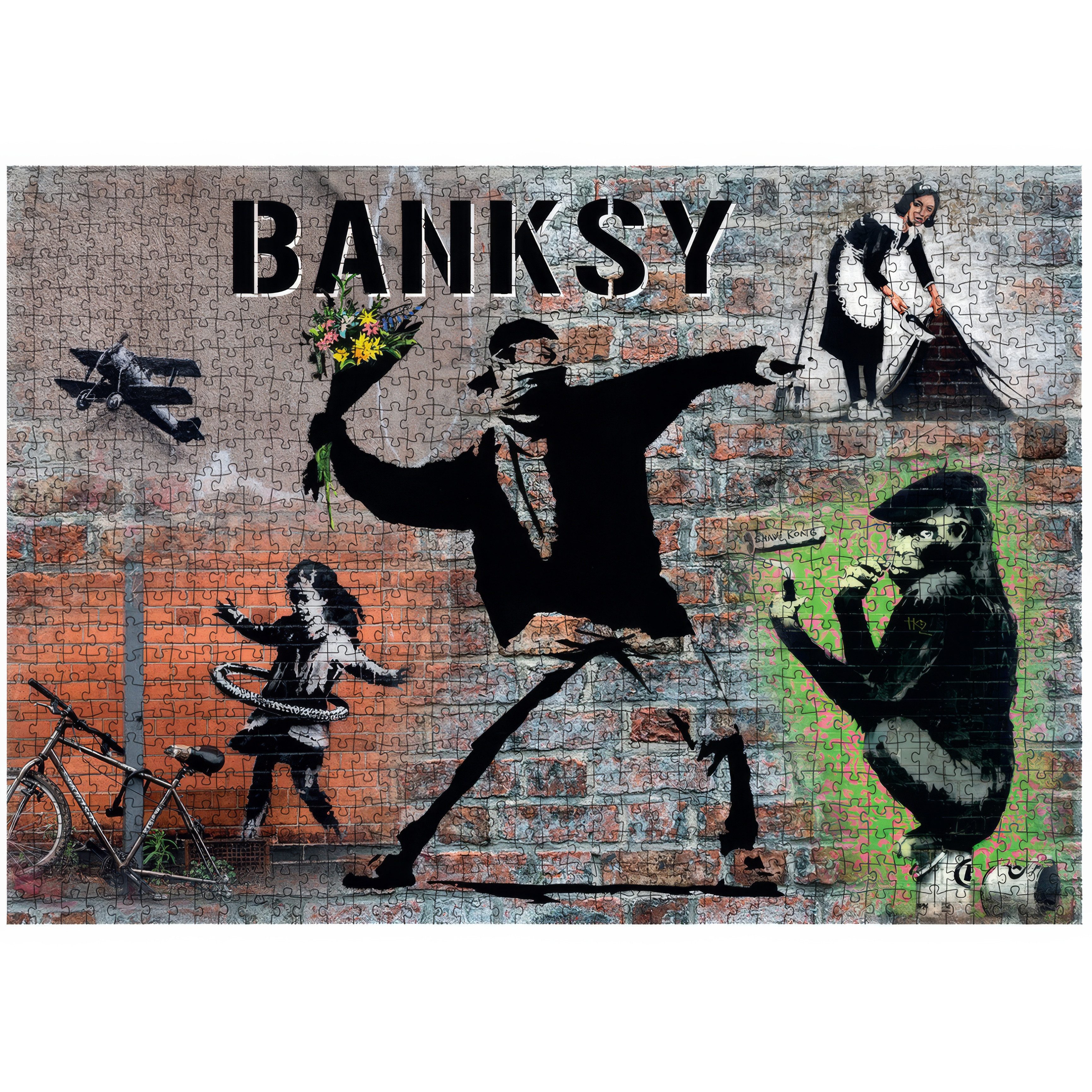 AvantgART Puzzle Klassische Banksy Puzzles für günstig online kaufen