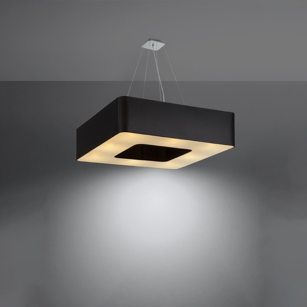 Sollux Lighting Kronleuchter Urano 80 Schwarz günstig online kaufen