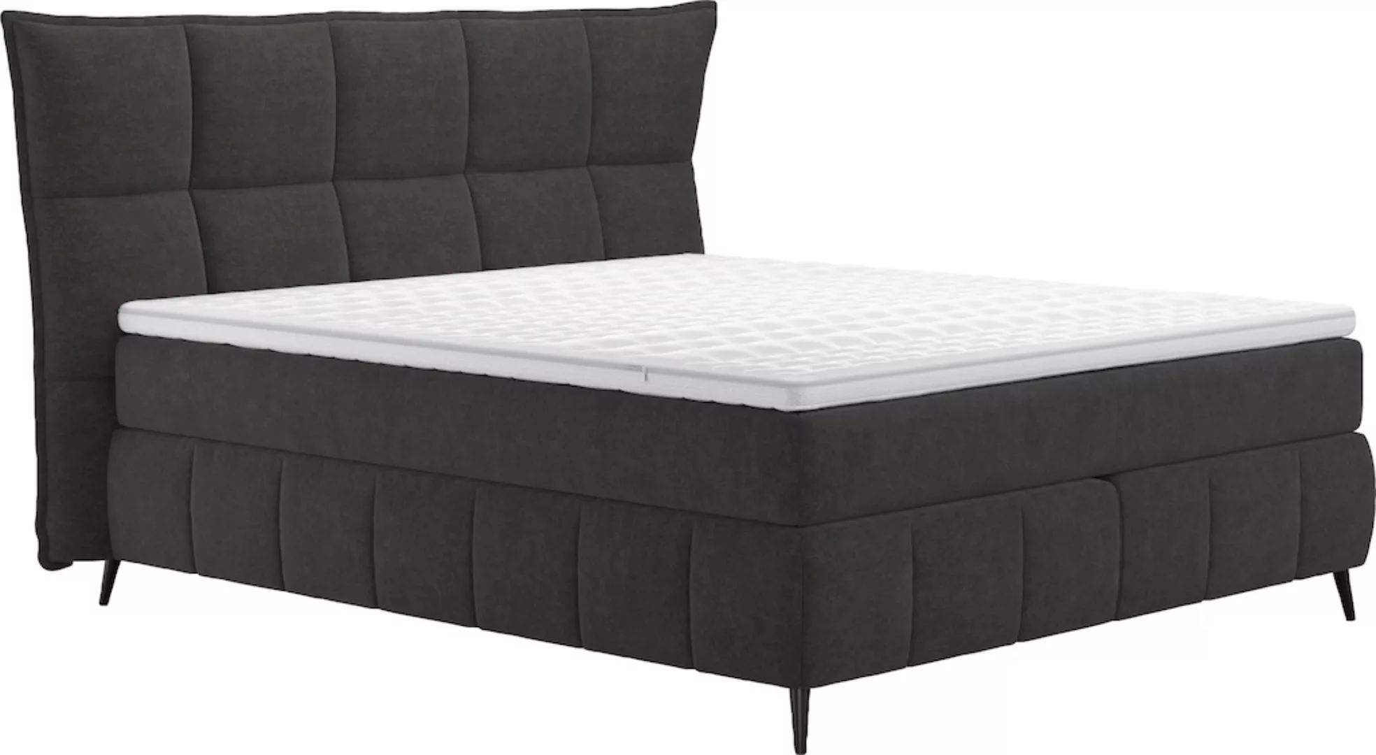 COTTA Boxspringbett "Sarah", inkl. Topper, 2 Matratzenkerne, Härtegrade H2, günstig online kaufen