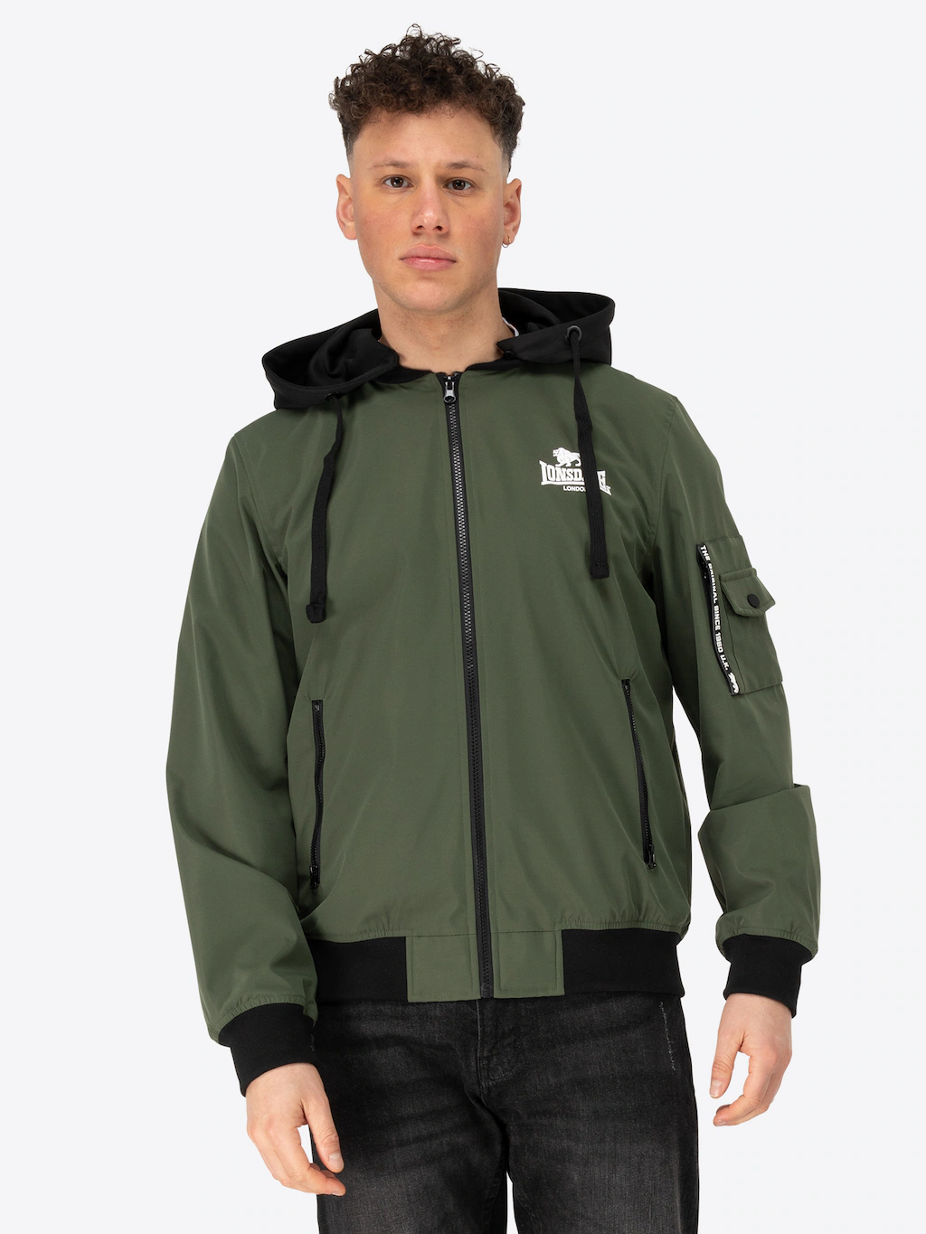 Lonsdale Bomberjacke "H Jacke", mit Kapuze günstig online kaufen