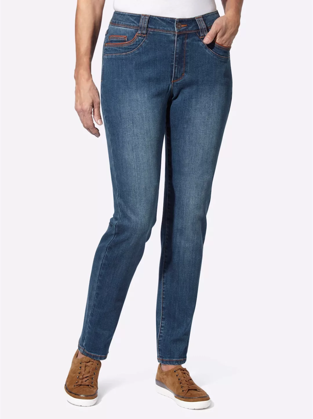 Casual Looks 5-Pocket-Jeans, (1 tlg.) günstig online kaufen