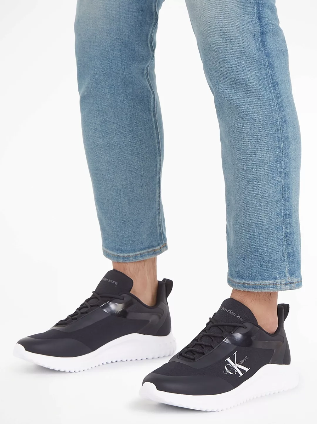 Calvin Klein Jeans Sneaker "EVA RUNNER LOW LACE ML MIX", Freizeitschuh, Hal günstig online kaufen