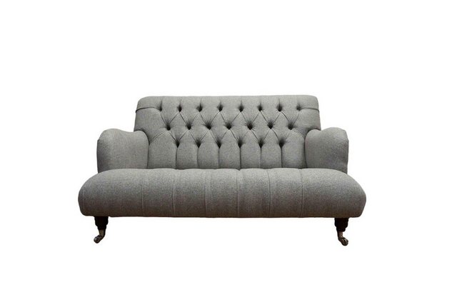 JVmoebel Sofa Luxus Dreisitzer Blau Sofa 3 Sitzer Design Chesterfield Möbel günstig online kaufen