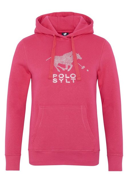 Polo Sylt Kapuzensweatshirt im sportlichen Glitzer-Design günstig online kaufen