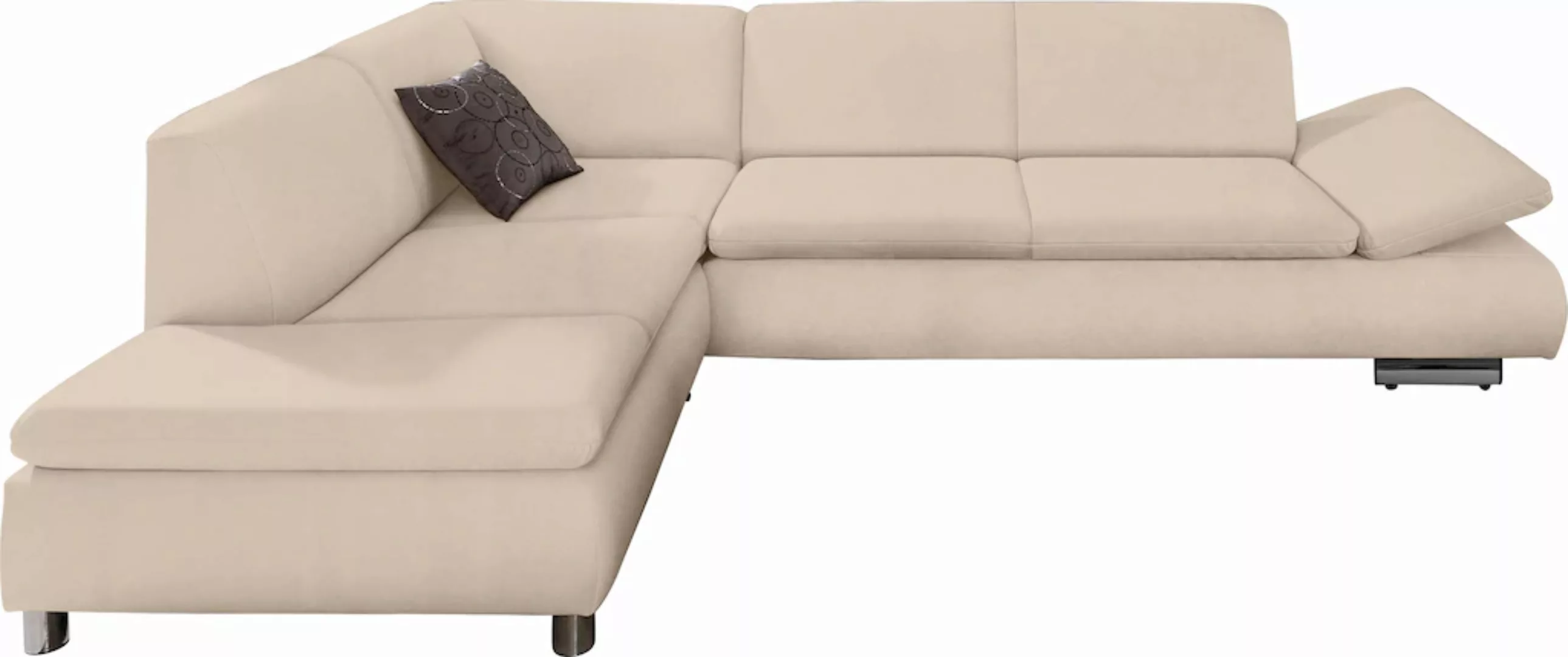 Max Winzer Ecksofa "Toulouse modern und bequem, aktuelles Design, hoher Sit günstig online kaufen