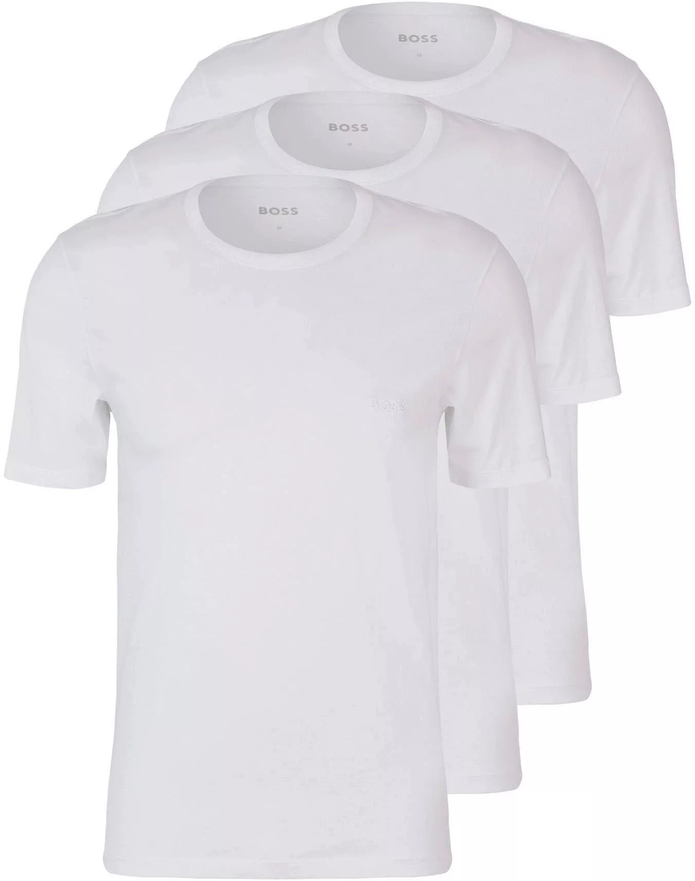 BOSS T-Shirt BOSS Herren T-Shirts 3 Pack,Kurzarm Shirts Crew-Neck, Farbe:We günstig online kaufen