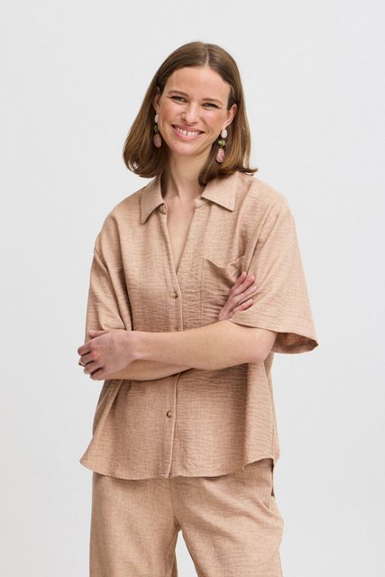 b.young Kurzarmhemd BYGAIYA SHIRT - loose-fit Bluse günstig online kaufen