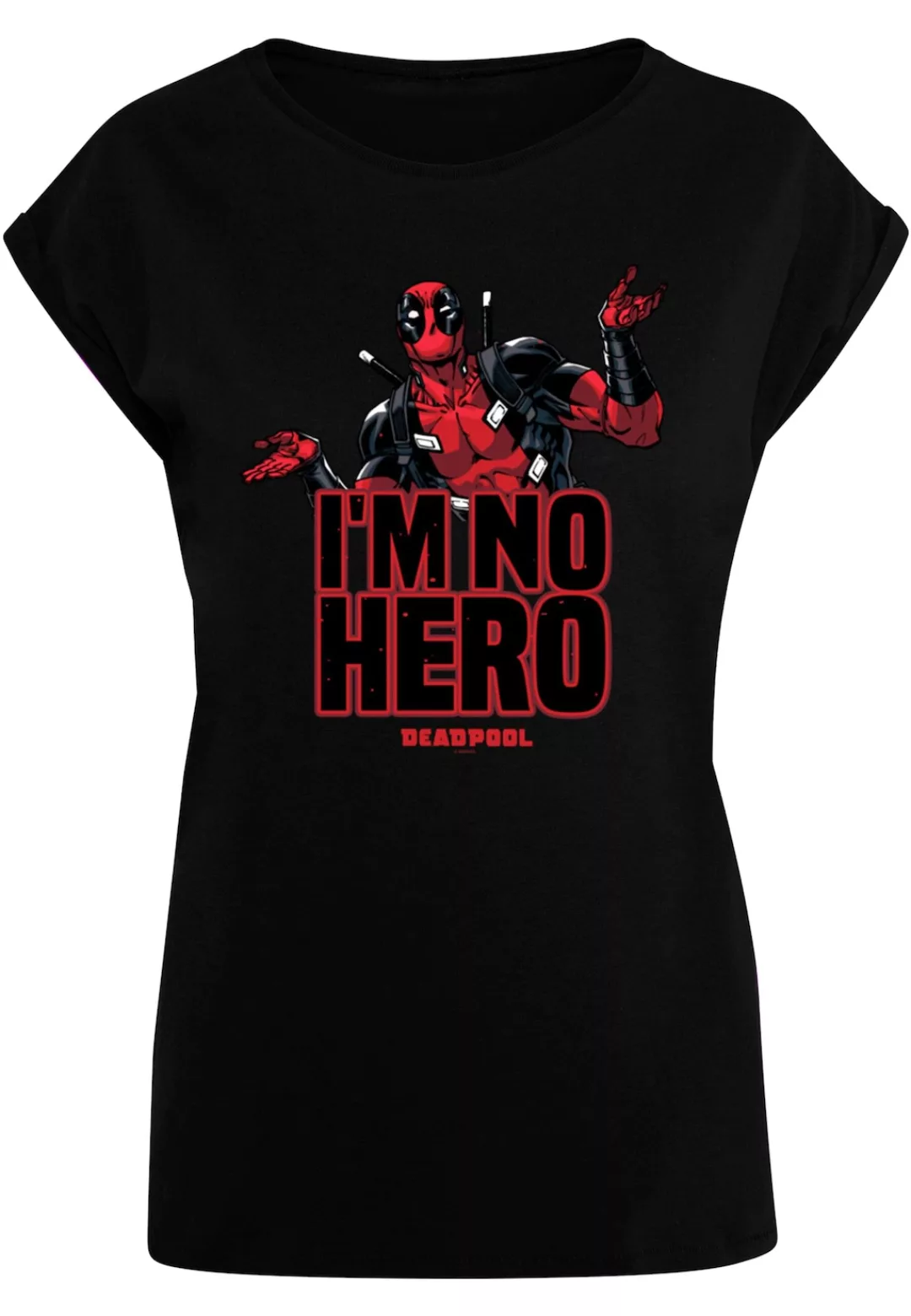 ABSOLUTE CULT T-Shirt "ABSOLUTE CULT Damen Ladies Deadpool - I Am No Hero T günstig online kaufen