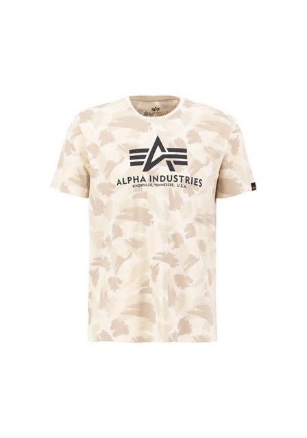 Alpha Industries T-Shirt Alpha Industries Men - T-Shirts Basic T-Shirt Camo günstig online kaufen