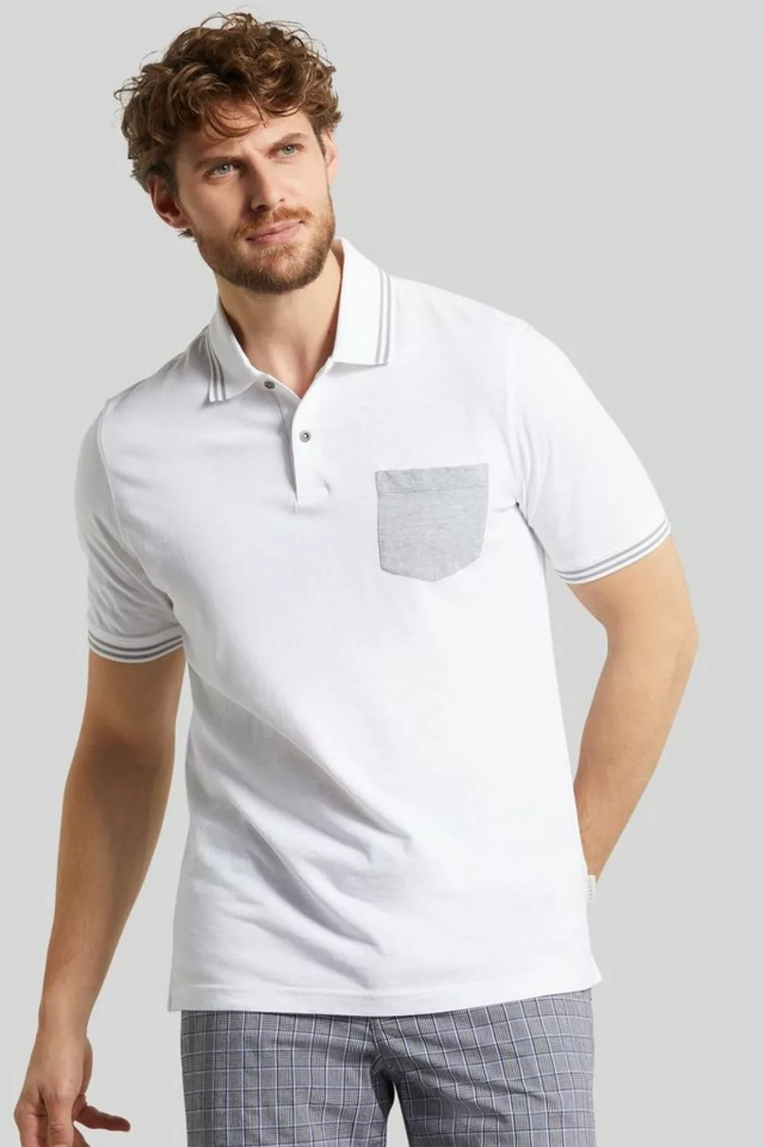 bugatti Poloshirt aus organic Cotton günstig online kaufen