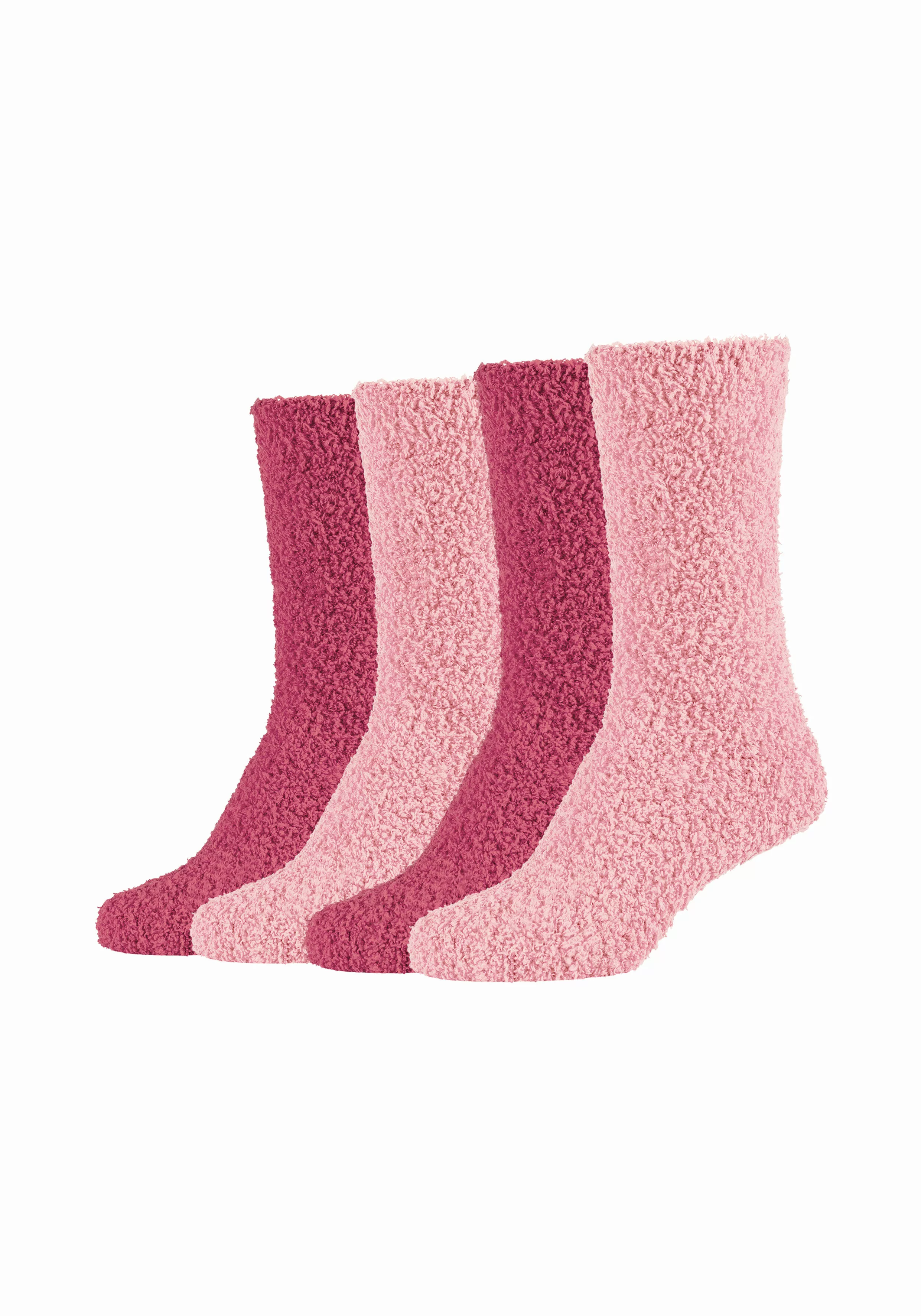 Camano Kuschelsocken "warm & cozy", (4er Pack), bequem, weich, soft, kein E günstig online kaufen