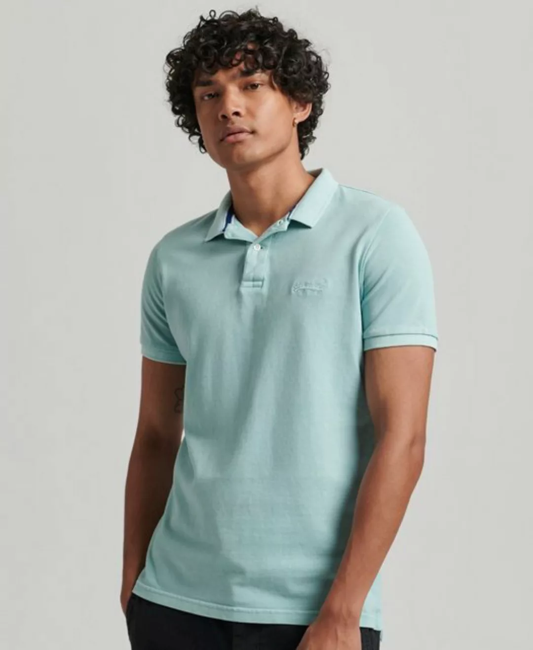 Superdry Poloshirt VINT DESTROY POLO Fresh Mint günstig online kaufen