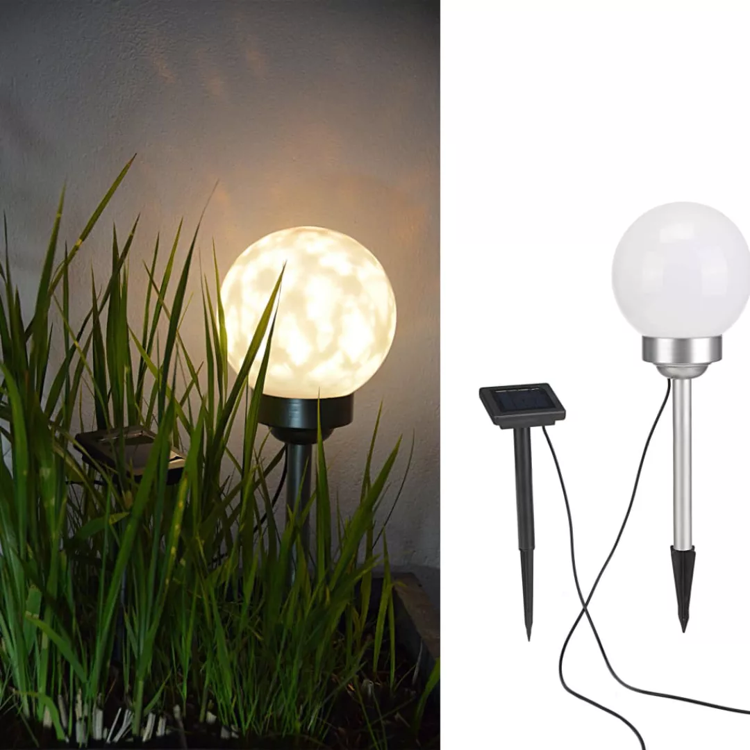 Hi Solar Led Drehbare Garten-kugelleuchte 15 Cm günstig online kaufen