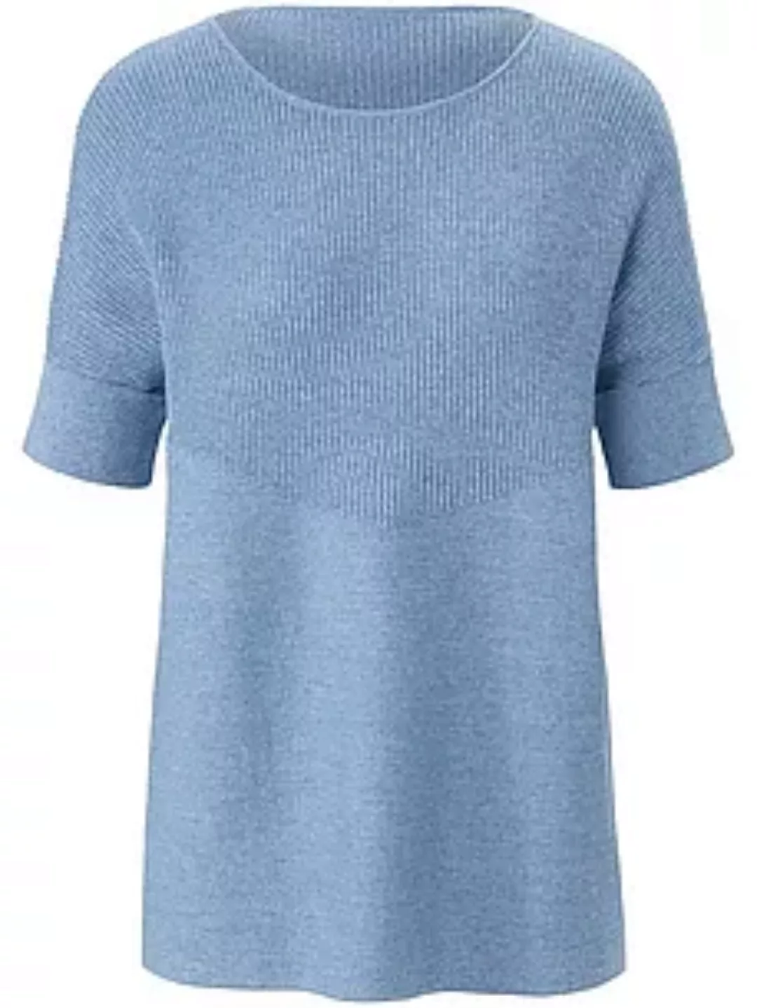 Pullover Kimono-Halbarm Peter Hahn blau günstig online kaufen