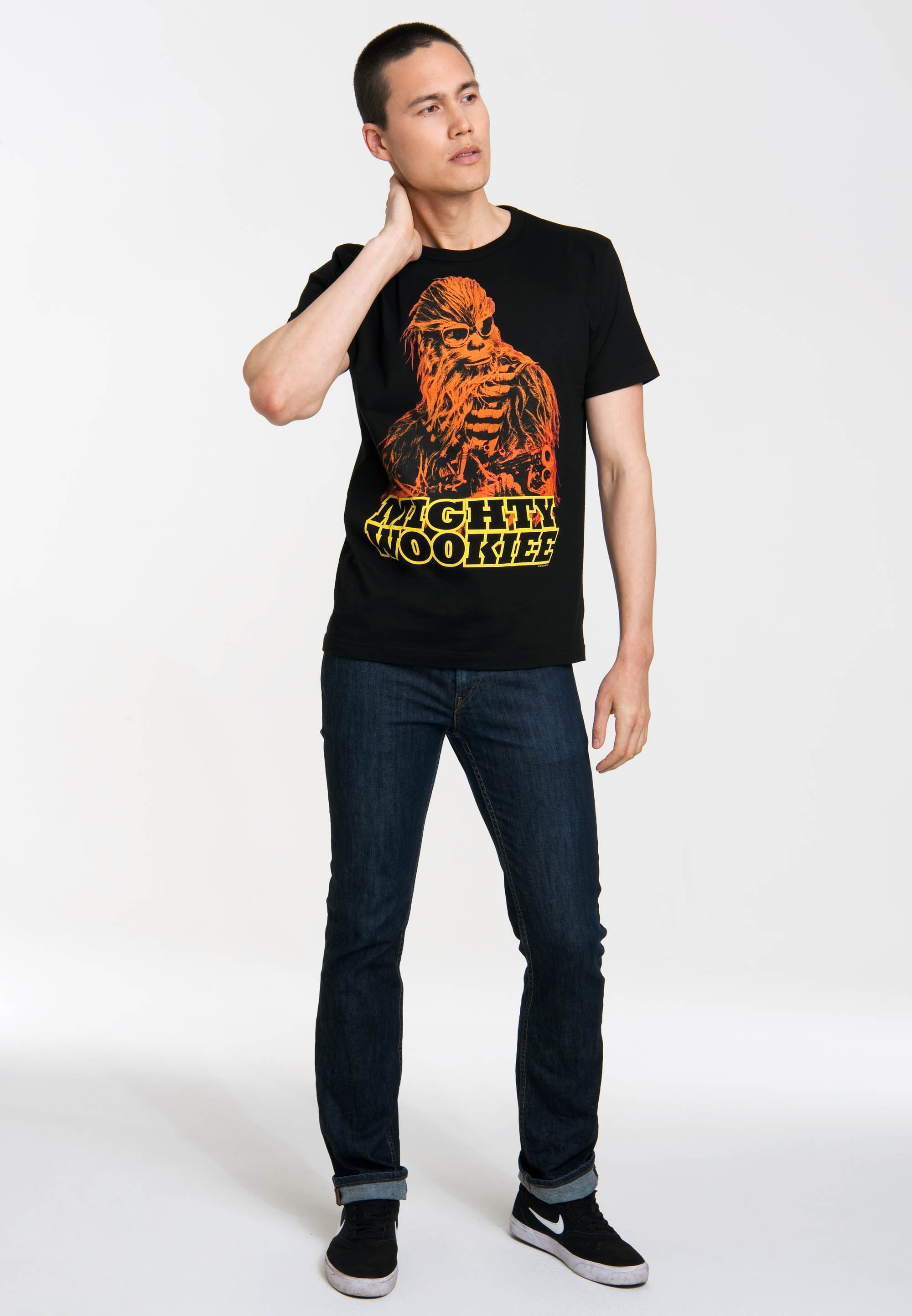 LOGOSHIRT T-Shirt "A Star Wars Story", mit Chewbacca-Print günstig online kaufen