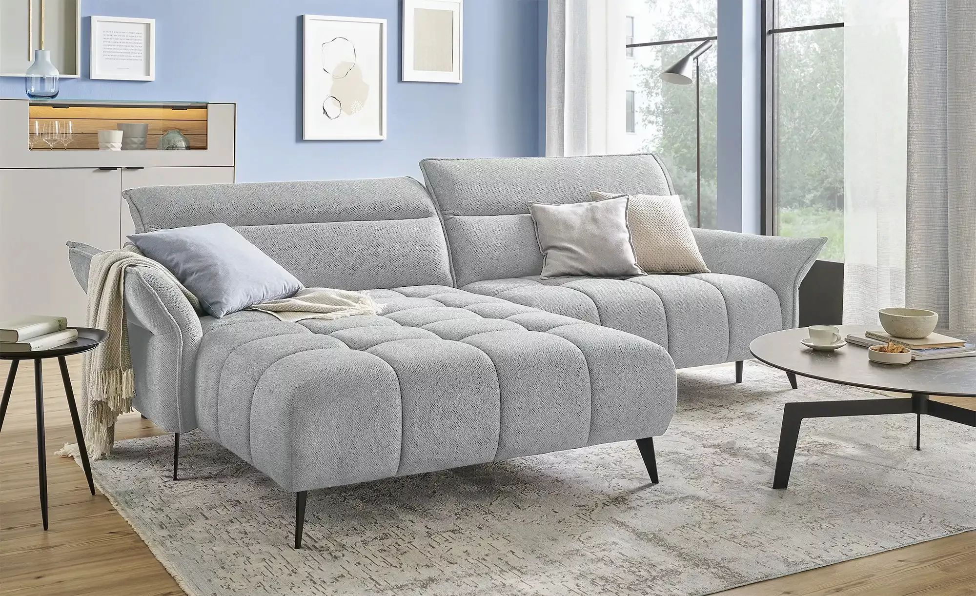 switch Ecksofa  Cavani ¦ grau ¦ Maße (cm): B: 272 H: 95 T: 102 Polstermöbel günstig online kaufen