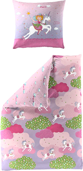 Prinzessin Lillifee Kinderbettwäsche »Einhorn«, Renforce, 100 % Baumwolle, günstig online kaufen