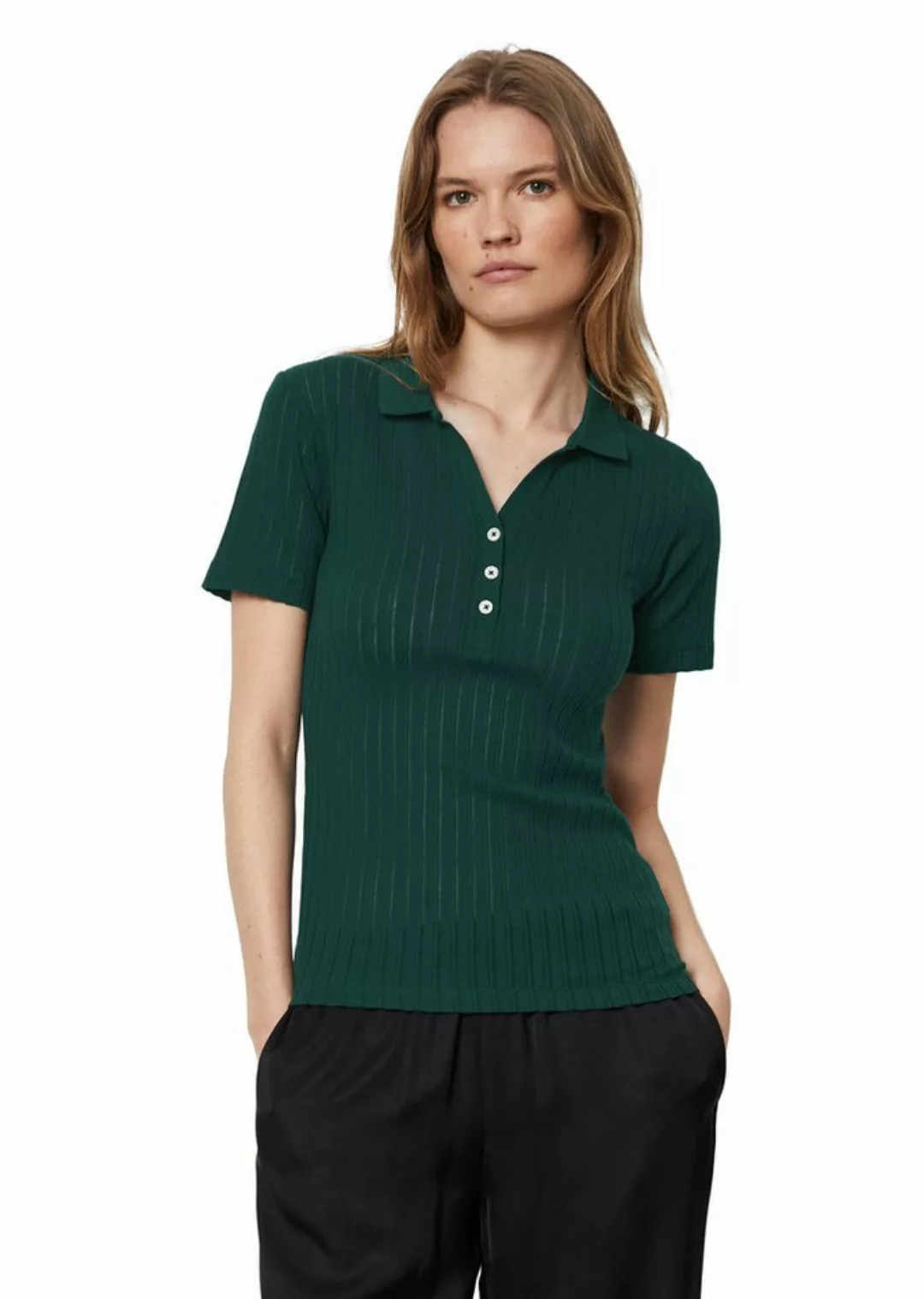 Marc O'Polo Poloshirt aus reiner Bio-Baumwolle günstig online kaufen