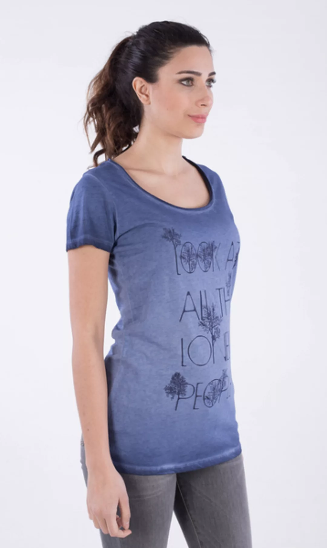 Wor-2170 Damen D.Dyed T-shirt günstig online kaufen