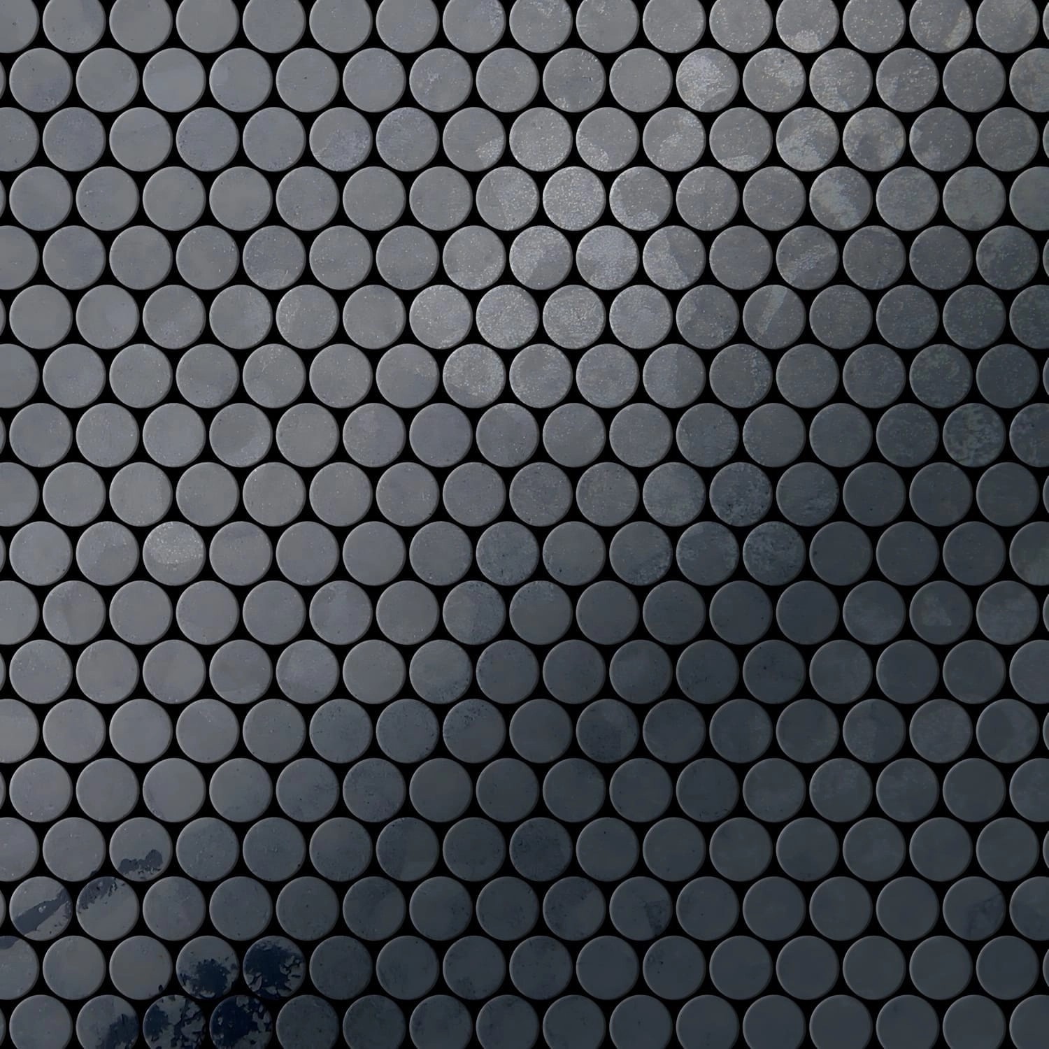 ALLOY Mosaik Fliese Massiv Metall Rohstahl Gewalzt Grau 1,6mm Stark Penny-r günstig online kaufen
