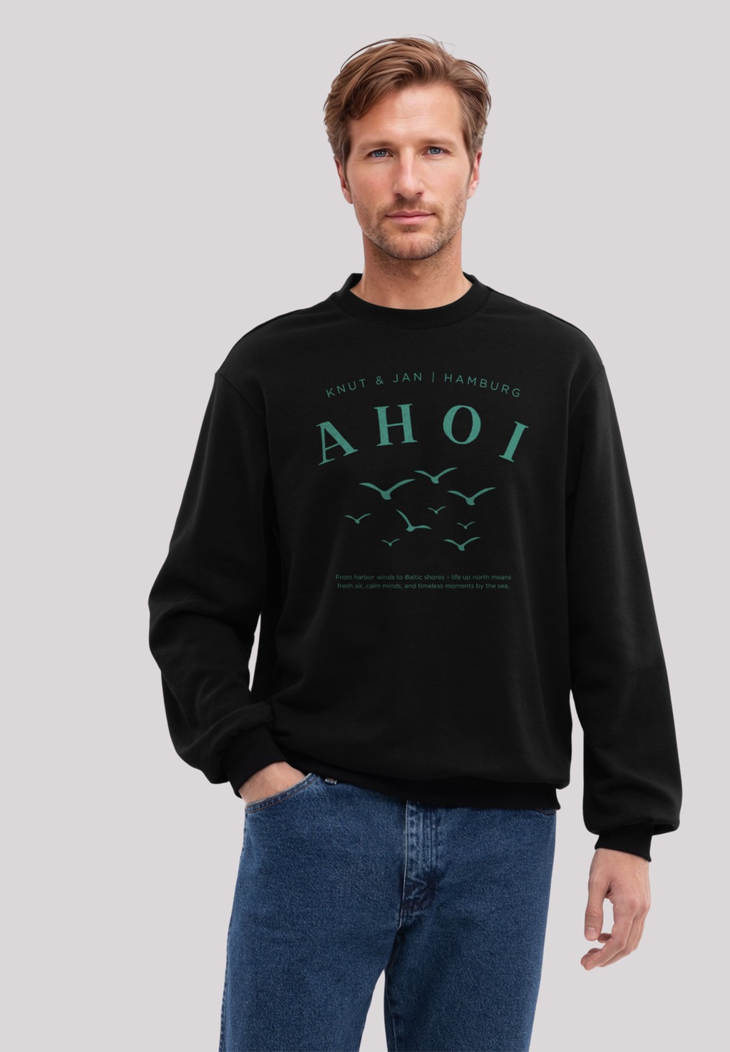 F4NT4STIC Sweatshirt "Ahoi Möwe Knut und Jan", Osteee Kollektion, Urlaub, A günstig online kaufen