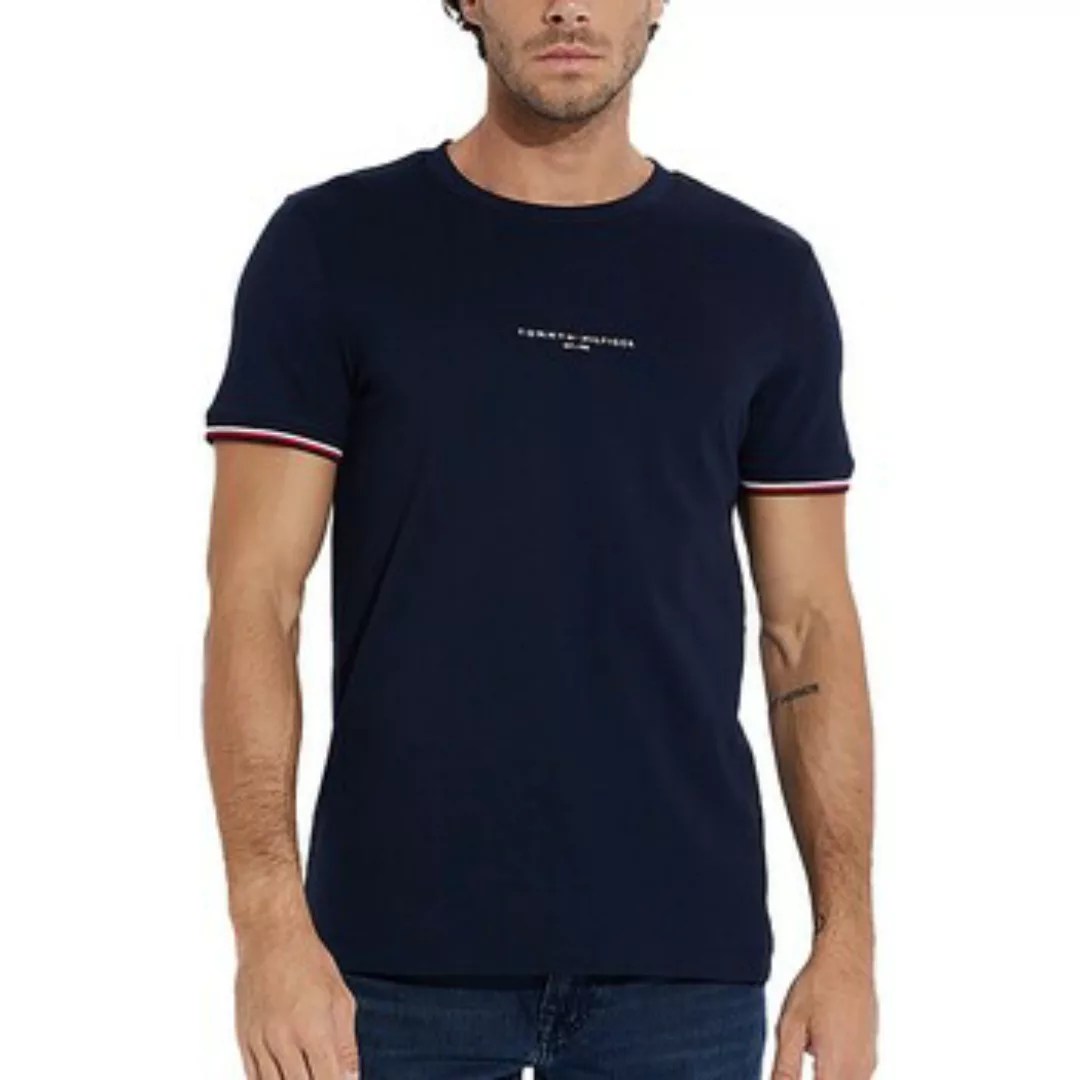 Tommy Hilfiger  T-Shirts & Poloshirts Tommy Logo Tipped Te günstig online kaufen