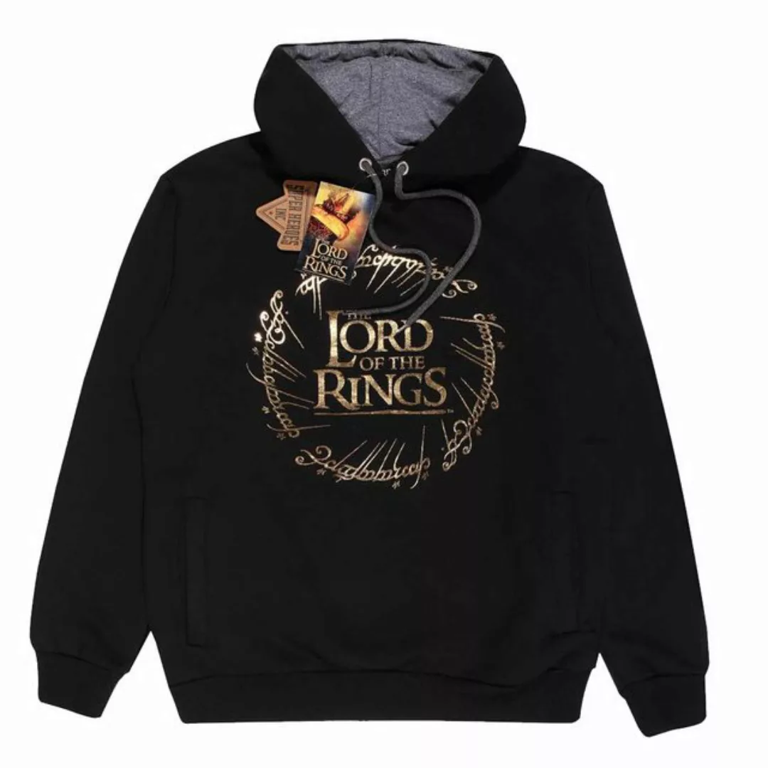 Heroes Inc Kapuzenpullover Gold Foil Logo - Der Herr der Ringe günstig online kaufen