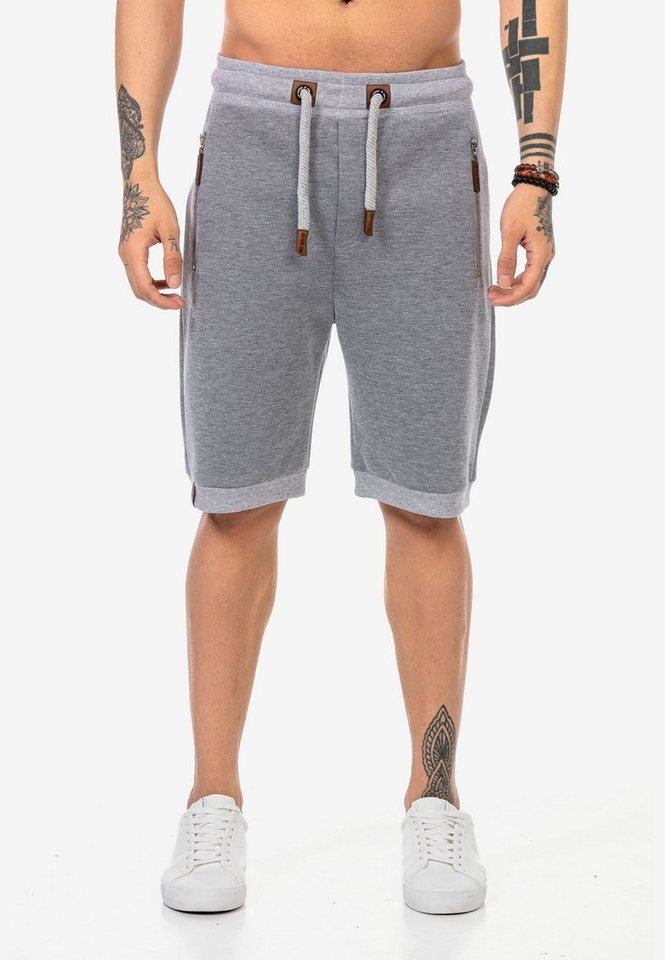 RedBridge Sweatshorts Red Bridge Herren Shorts kurze Hose Sweat-Shorts Kuns günstig online kaufen